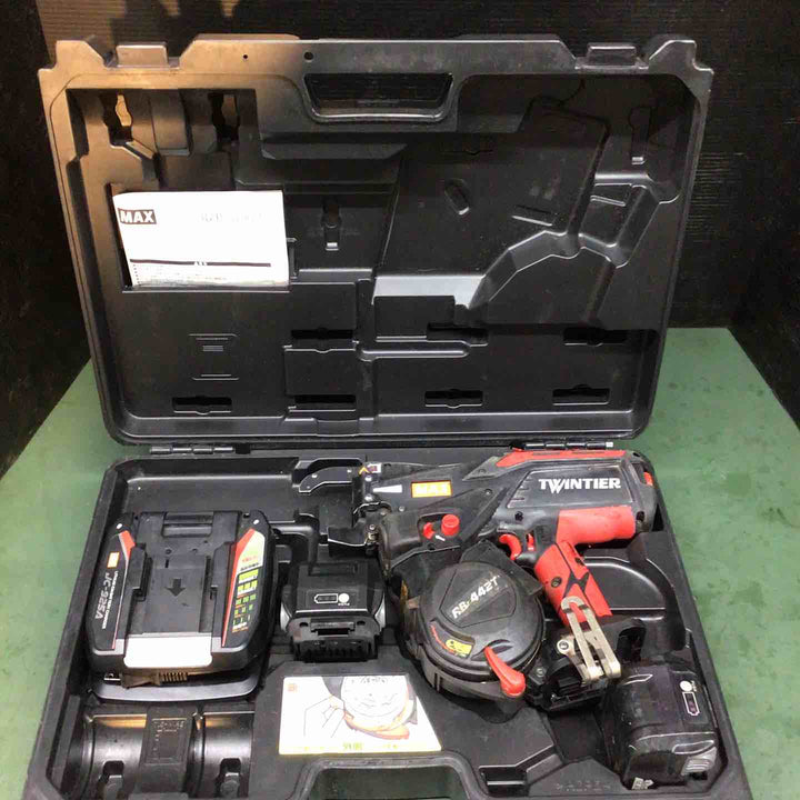 ★マックス(MAX) 鉄筋結束機 ツインタイア RB-442T-B2C/1450A【戸田店】