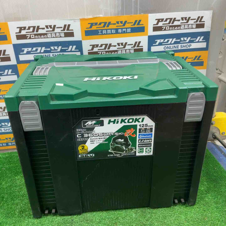 ★ハイコーキ(HIKOKI ※旧:日立工機) コードレス丸のこ C3605DA(SK)(2XPBS)【草加店】