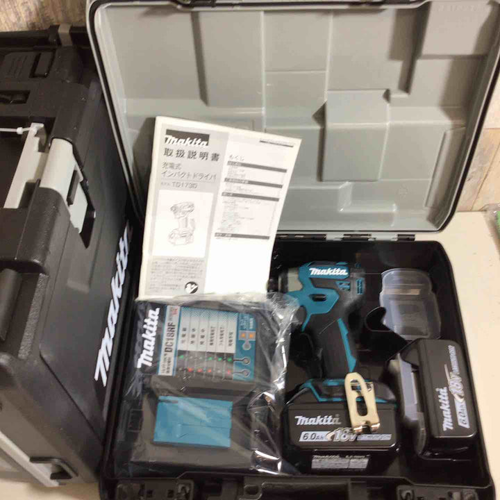 【未使用品】マキタ(makita) コードレスインパクトドライバー TD173DRGX TD173DRGXB TD173DRGXO 5台セット 青 ブルー 黒 ブラック オリーブ【戸田店】