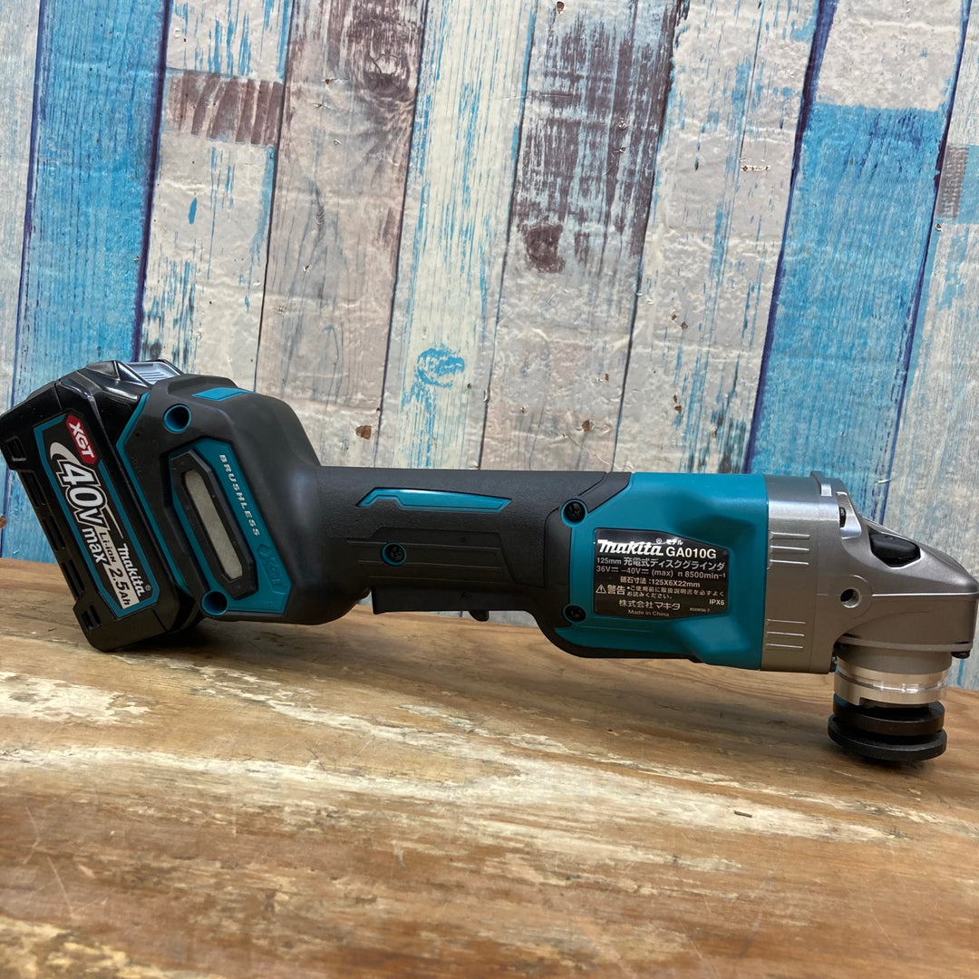 ★マキタ(makita)40Vmax 125mmコードレスディスクグラインダ GA010GRDX【柏店】