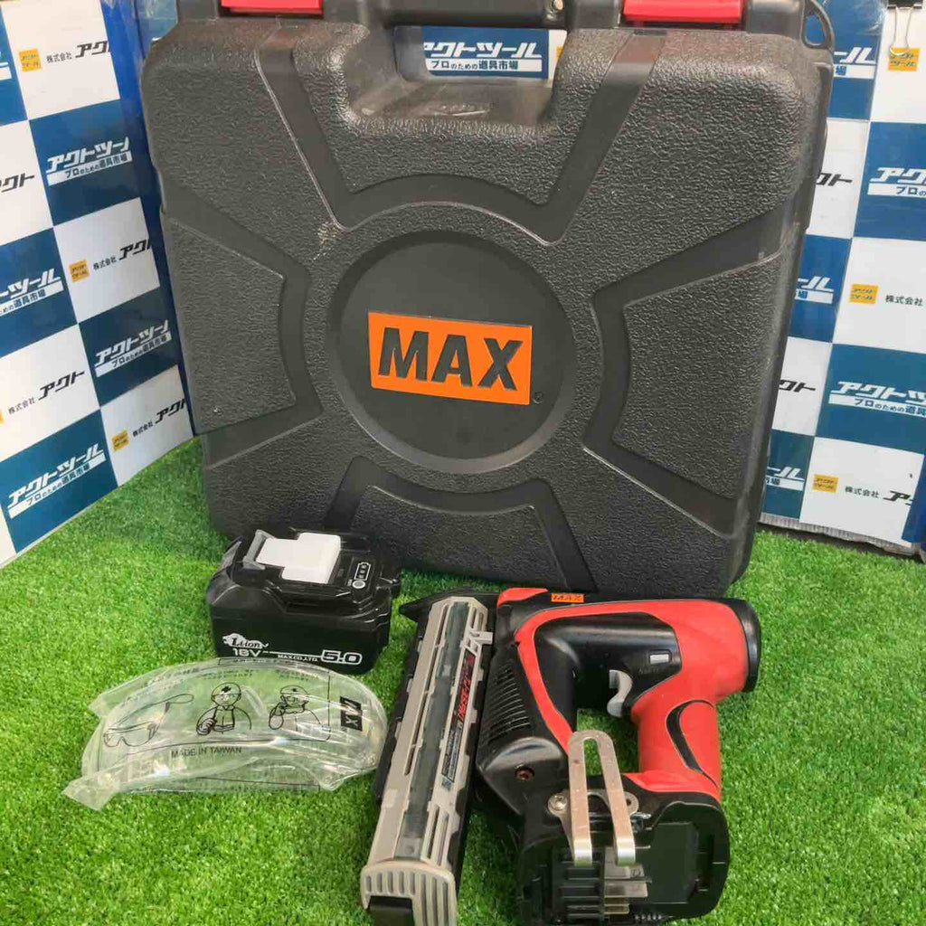 ☆マックス(MAX) コードレスフィニッシュネイラ TJ-35FN1-BC/50A【草加