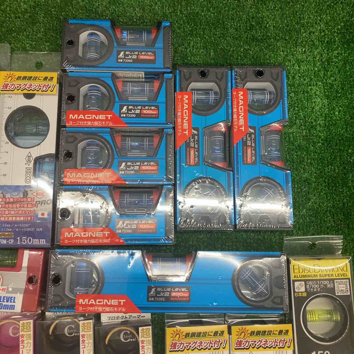 ▼18go【未開封/送料無料】水平器 磁石モデル マグネット付き 40個まとめ売り エビスダイヤモンド KOD シンワ等【川越店】