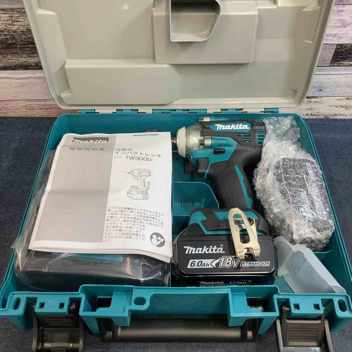 【未使用品】★マキタ makita 18V コードレスインパクトレンチ TW300DRGX【八潮店】
