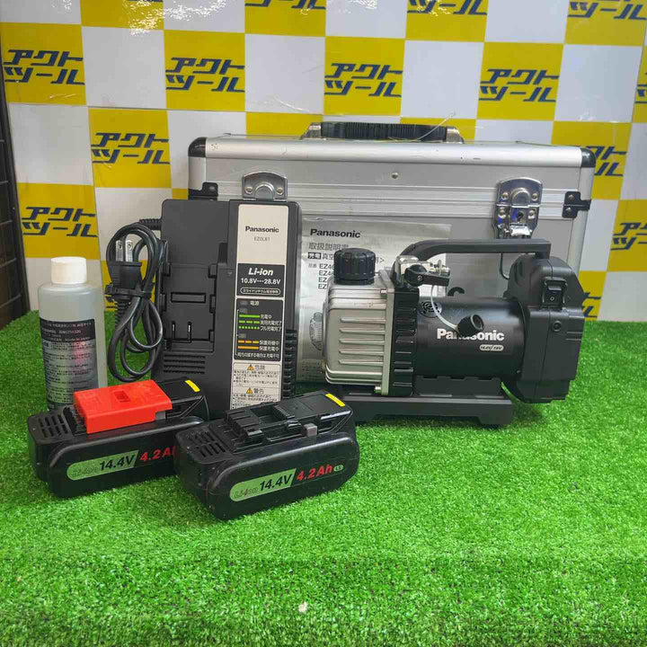 ★パナソニック(Panasonic) コードレス真空ポンプ EZ46A3LJ1F-B【越谷店】