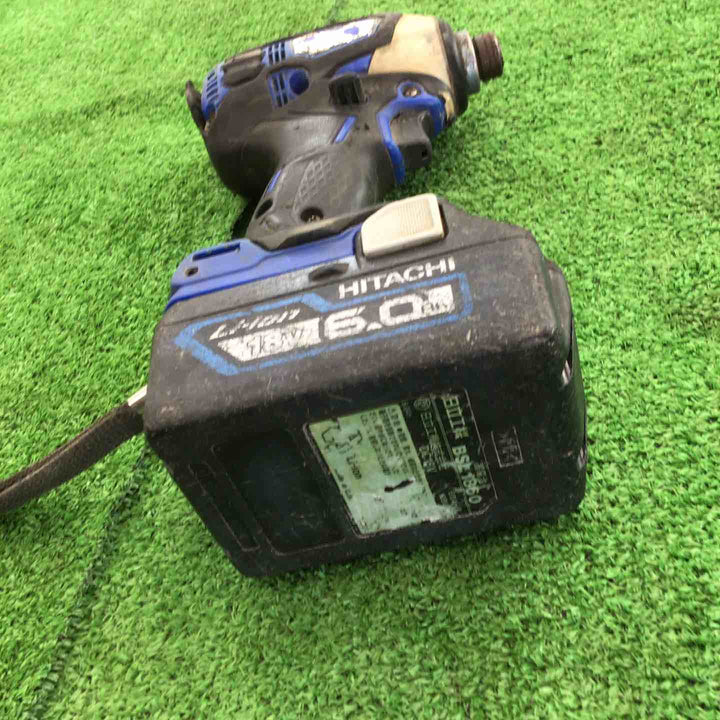 ◇ハイコーキ(HIKOKI ※旧:日立工機) コードレスインパクトドライバー WH18DDL2(NN)(SB) ソリッドブルー【桶川店】