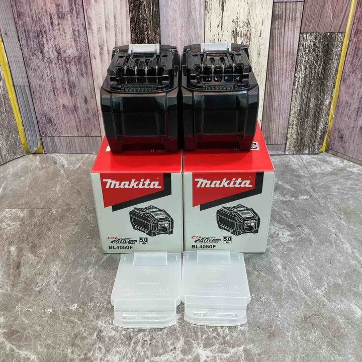 【未使用品】2個セット 純正品 マキタ makita リチウムイオンバッテリー 40Vmax BL4050F【八潮店】