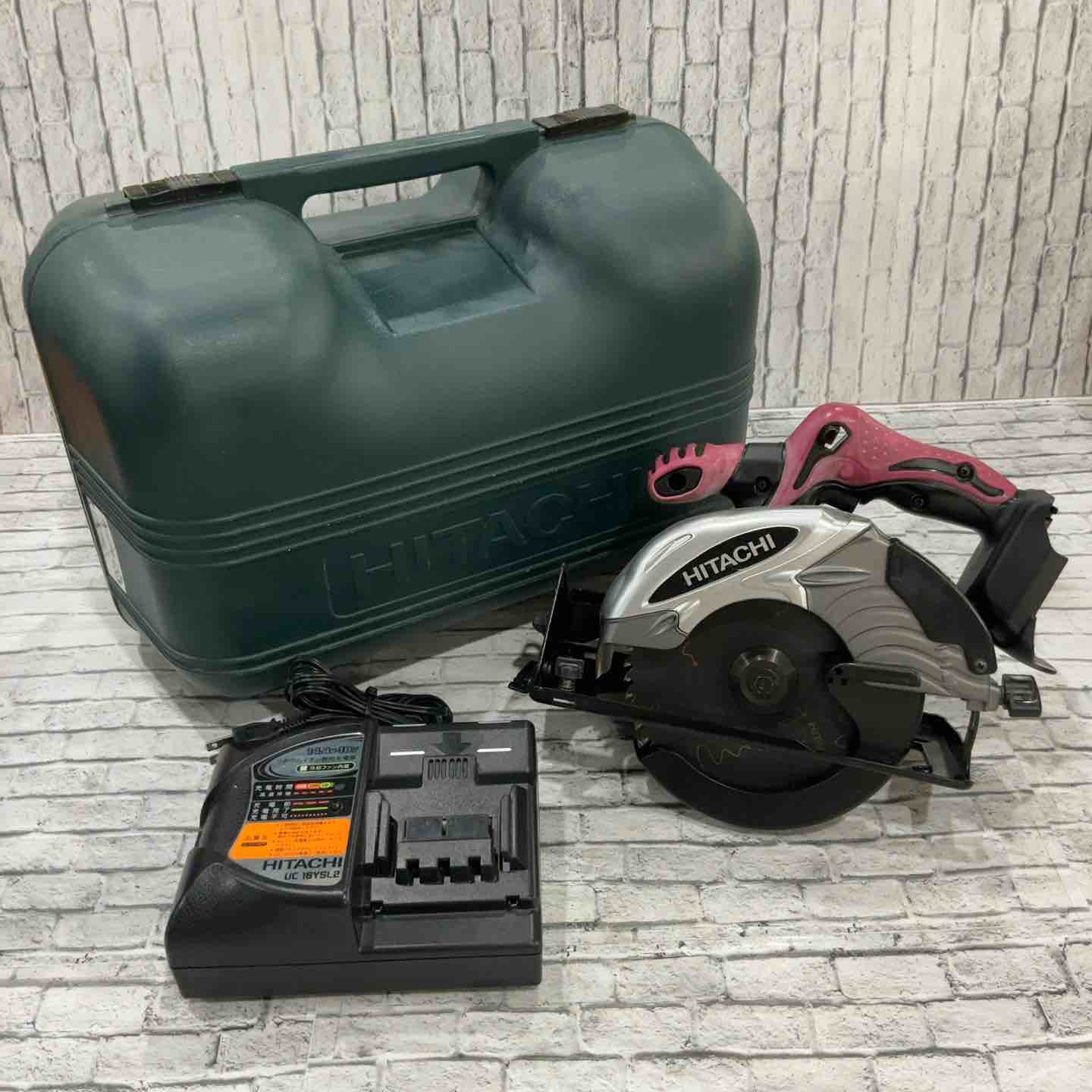 日立工機 ヒタチ C18DSL 18V 165mm コードレス丸ノコ【市川行徳店】【店頭取引限定】【中古】IT2COWX2LF34 ☆ハイコーキ(HIKOKI ※旧:日立工機) コードレス丸のこ C18DSL(LSCK