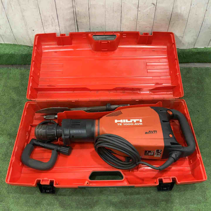 ★ヒルティ(Hilti) コード式ハツリ機 TE1000-AVR 動作確認済【川口店】