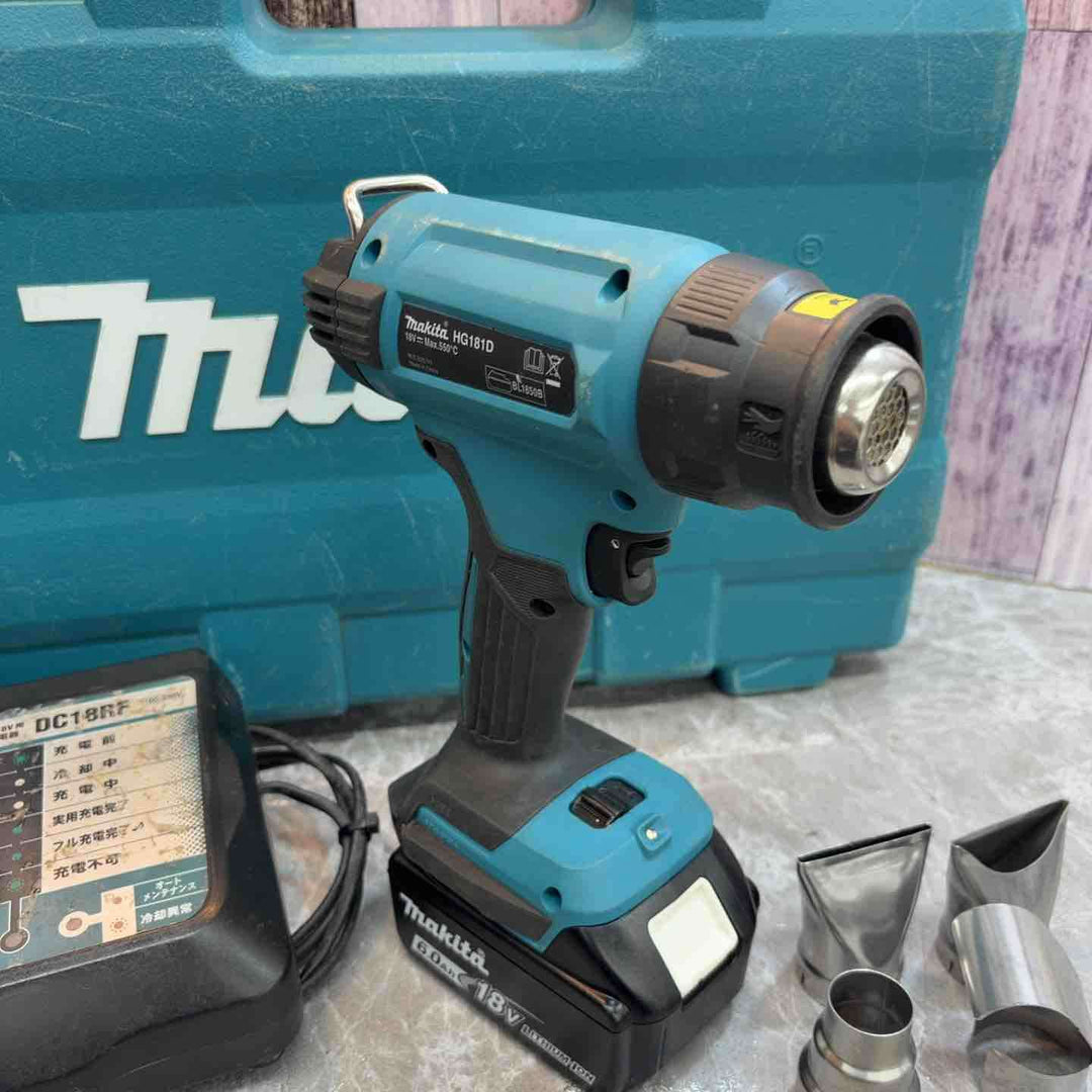 ☆マキタ(makita) コードレスヒートガン HG181DRG【八潮店】