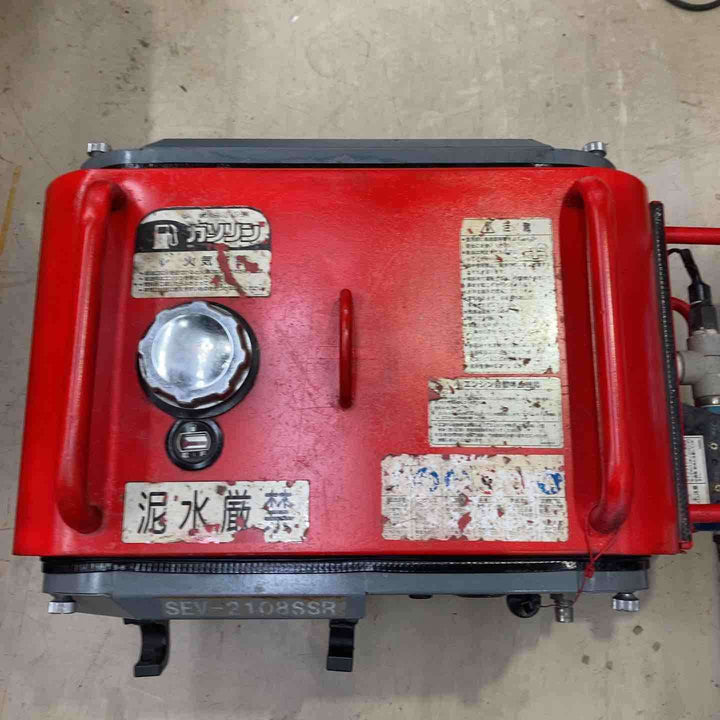 【店頭受取り限定・新品バッテリー】スーパー工業 防音型 エンジン高圧洗浄機 SEV-2108【町田店】