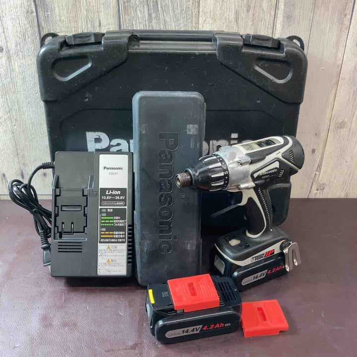 【中古品】 パナソニック(Panasonic) 14.4V コードレスマルチインパクトドライバー EZ7542LN2S-B 【東大和店】