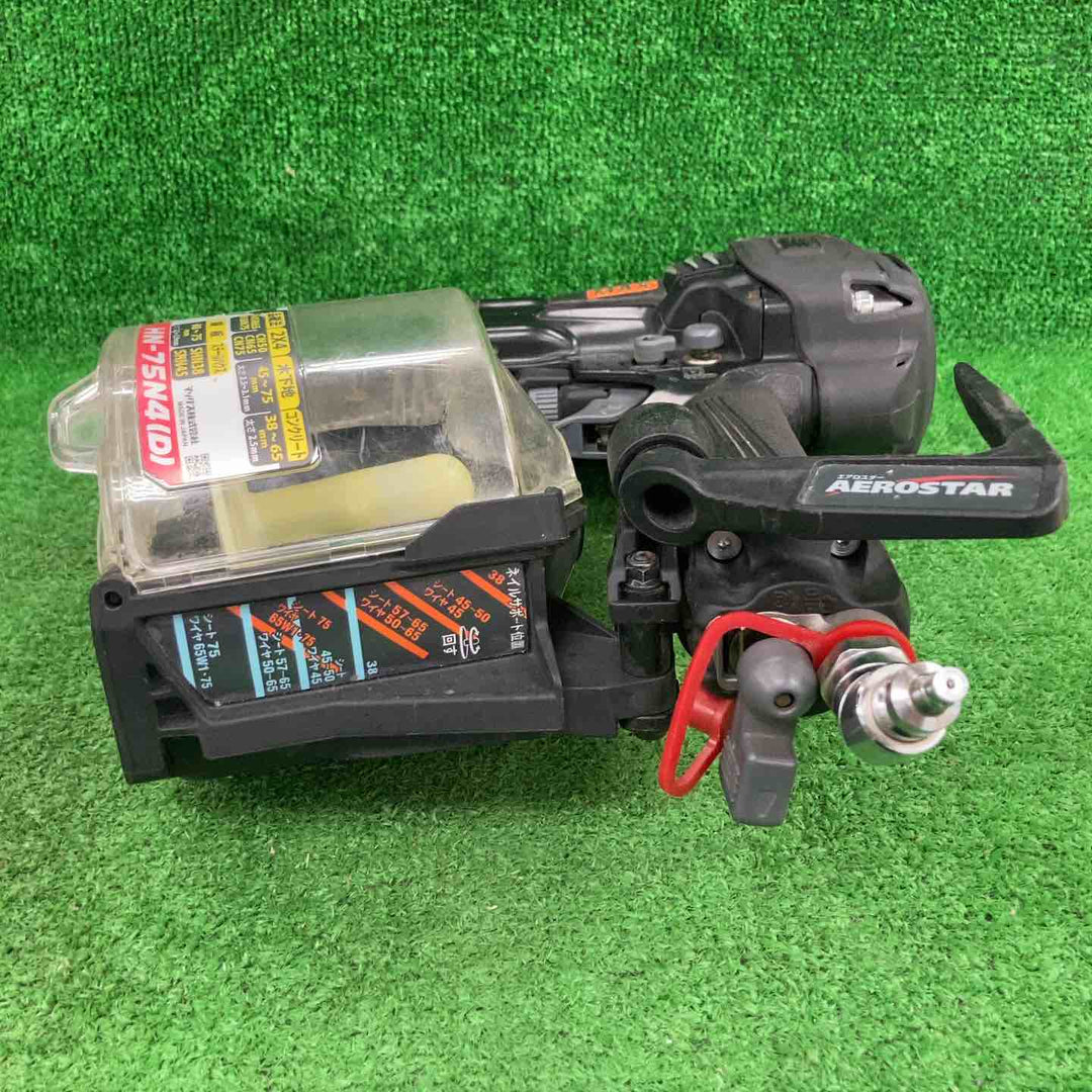 ◇MAX　釘打ち機　スーパーネイラ　ブラック【限定色】　HN-75N4(D)-BK【川崎店】