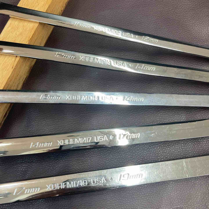 【中古品】 スナップオン(Snap-on) オフセット ストレートメガネレンチ XDHFM1012・1214・1314・1417・1719 5本セット ブランド 【東大和店】