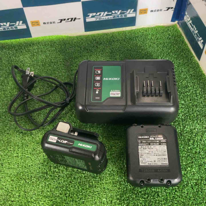 HiKOKI(ハイコーキ) 10.8V 充電式 インパクトドライバー ストロングブラック 蓄電池・充電器付 WH12DCA(2LSB)【草加店】