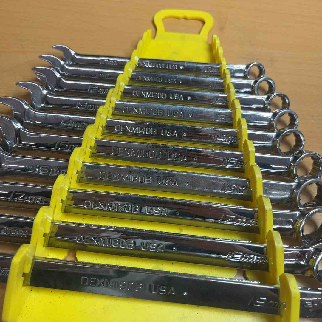 Snap-on スナップオン コンビネーションレンチ 10本セット OEXM190B～OEXM100B 19/18/17/16/15/14/13/12/11/10 【越谷店】