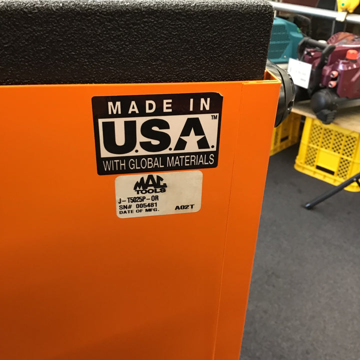 【中古美品 / 店頭受取り限定】マックツール/MACTOOLS TECHシリーズ ツインバンクワークステーション J-T5025P-OR キャビネット ツールボックス【柏店】