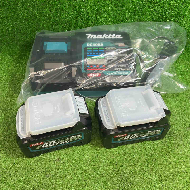 makita 40Vバッテリー充電器セット品　DC40RA　BL4025×2【藤沢店】