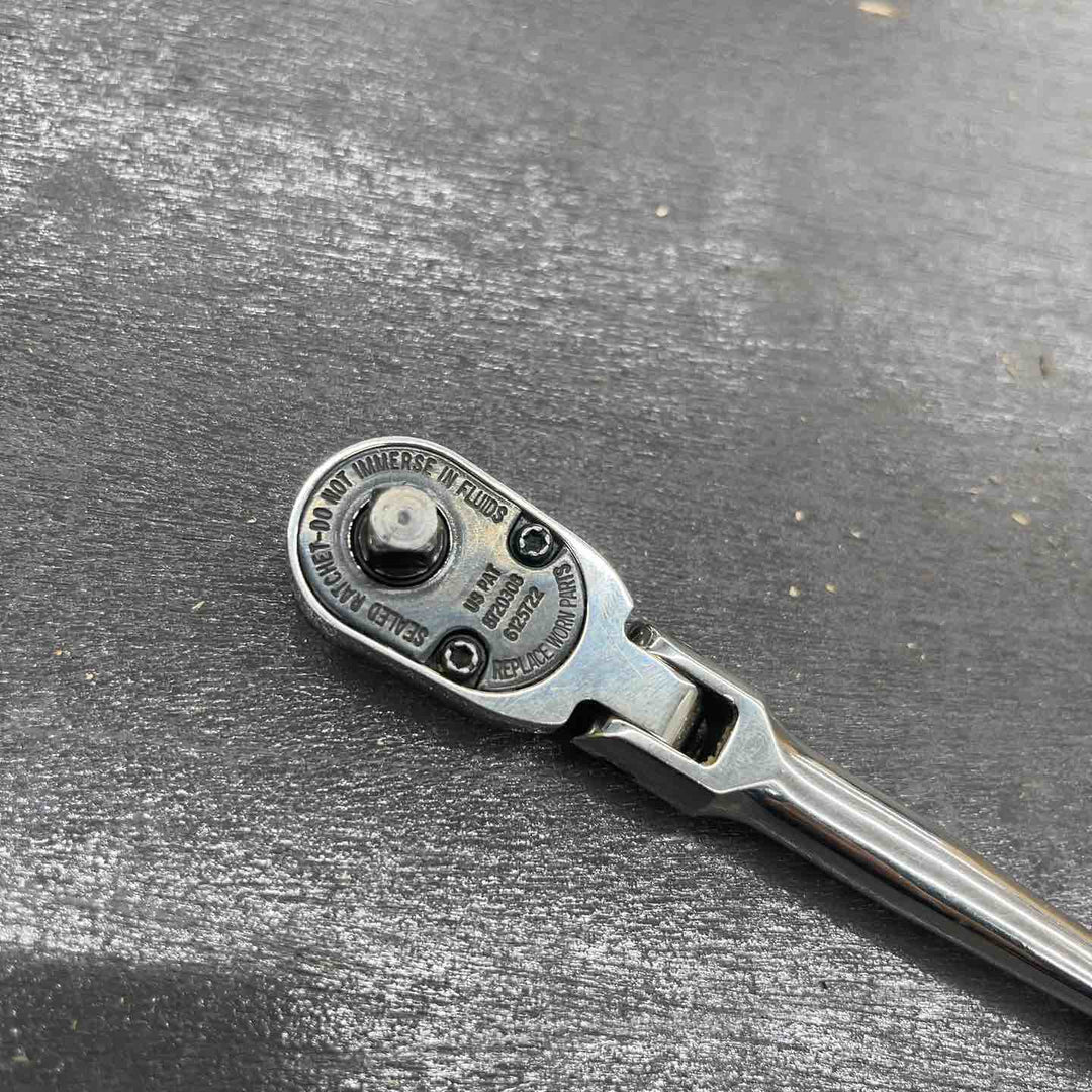 ★スナップオン(Snap-on) 1/4"フレックスヘッドラチェット TF72【越谷店】
