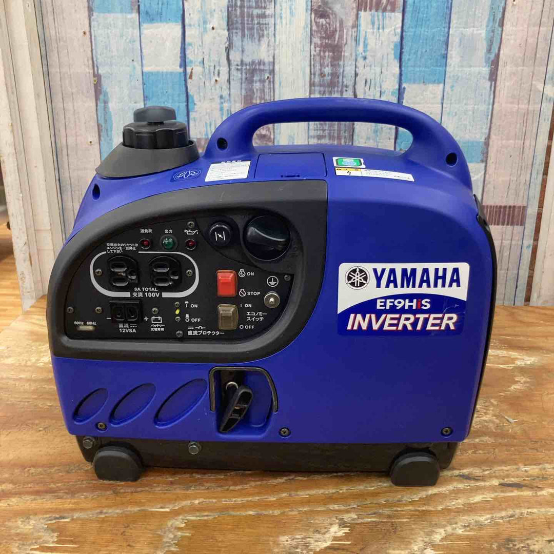 送料無料【中古品】アースパワー(Earth POWER※旧:ヤマハ) インバーター発電機 EF9HiS 防音型【柏店】