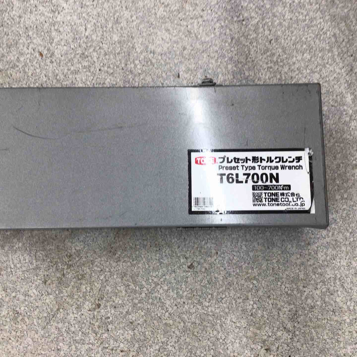【未使用品】トネ トルクレンチ T6L700N 2013年校正証明書付【八潮店】