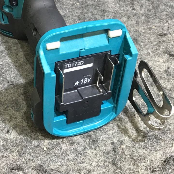 【美品※備考欄にバッテリ充電回数記載あり！※】マキタ(makita) コードレスインパクトドライバー TD172DRGX【桶川店】