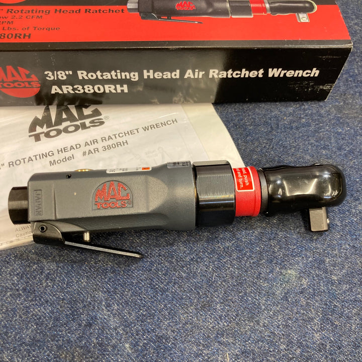 MAC TOOLS(マックツールズ) 3/8"ドライブ ロータリーヘッド エアラチェット AR380RH【八潮店】