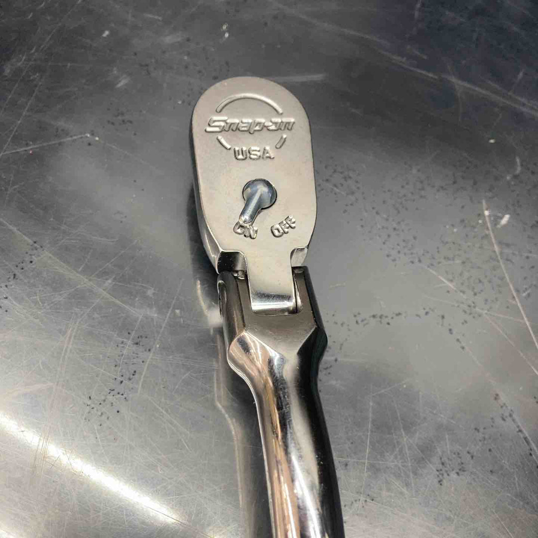 ★スナップオン(Snap-on) 3/8"オフセットハンドルフレックスヘッドラチェット FHOF80A【川越店】
