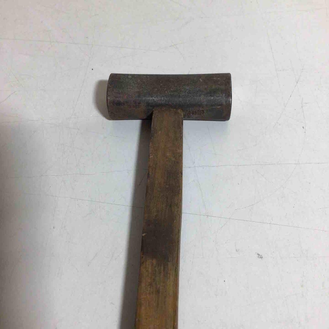 玄翁 幸三郎 柄付き 150ｇ 40匁？ 鑿・鉋・大工道具 他【戸田店】