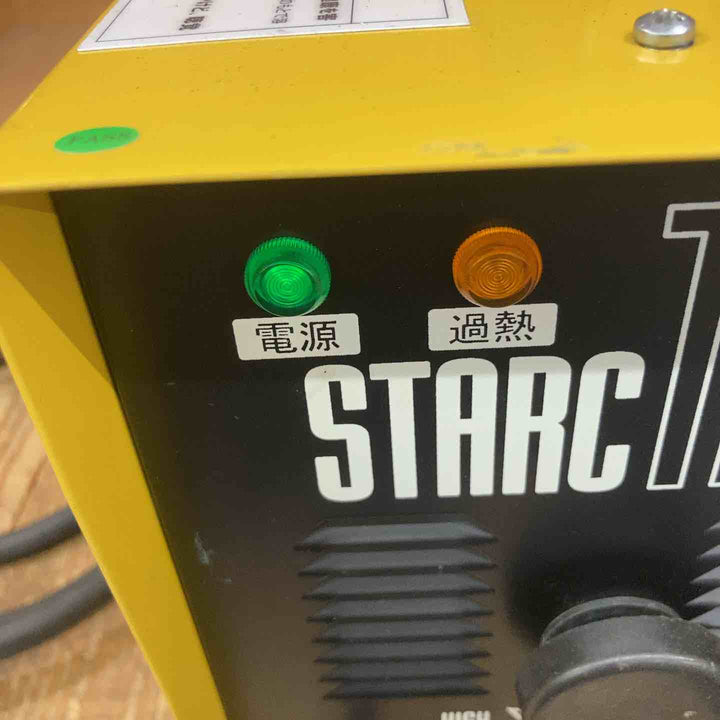 現状品/通電確認のみ◇スズキッド(SUZUKID) 100V/200V兼用交流アーク溶接機 スターク120 60Hz専用 SSC-122【所沢店】