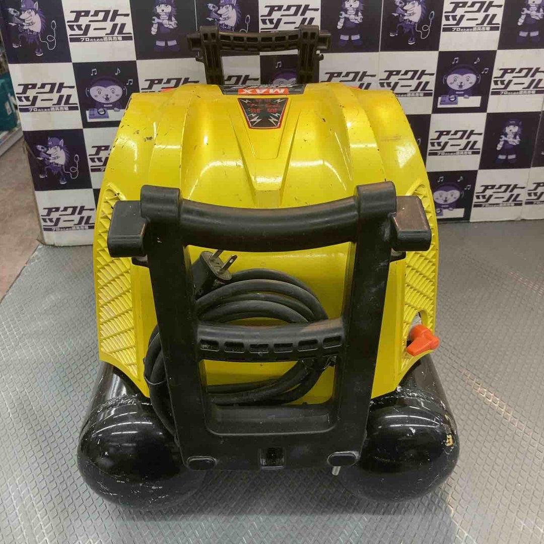 【中古品】MAX 建築用 高圧 4口 エアコンプレッサー AK-HH1270E2 限定色 リーフイエロー【所沢店】