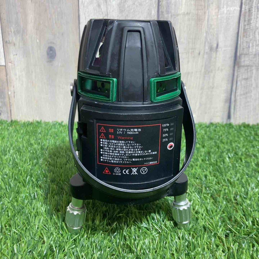 ◇マイト工業 グリーンレーザー墨出し器 MGL-441GP-R マイティライン【戸田店】
