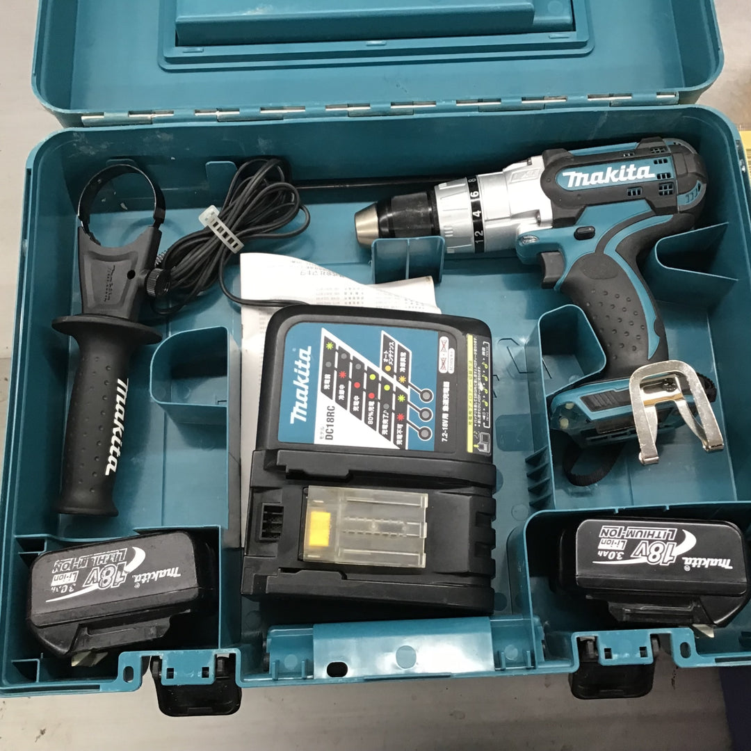 Drill Makita Dhp 454 MAKITA LI-ION 13MM HAMMER DRIVER DRILL, DHP444RFE