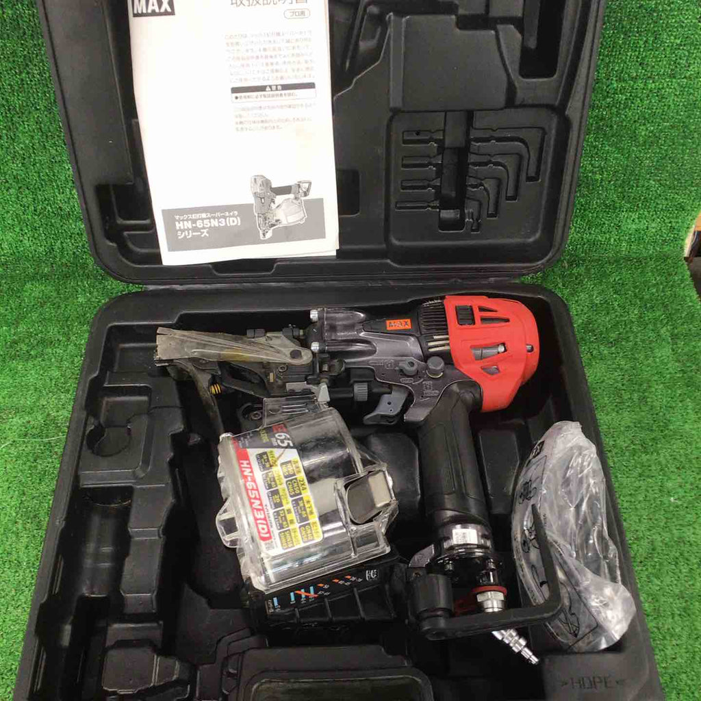 ★マックス(MAX) 高圧エア釘打ち機 HN-65N3(D)-G 動作確認済【川口店】 ☆マックス(MAX) 高圧エア釘打ち機 HN-65N3(D)-G【川崎店】 – アクト
