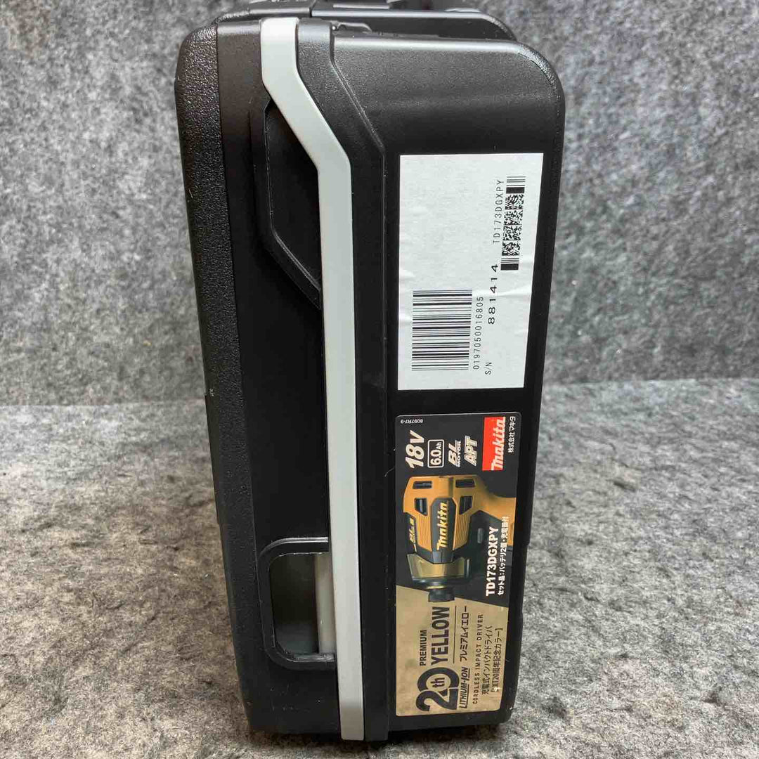 マキタ/makita 18V 充電式インパクトドライバー TD173DZPY 20周年限定色 プレミアムイエロー 本体+ケース【桶川店】
