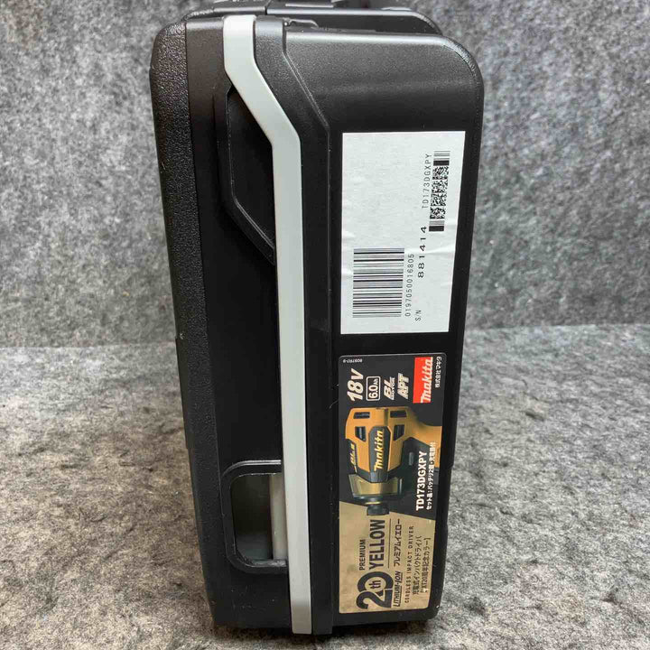 マキタ/makita 18V 充電式インパクトドライバー TD173DZPY 20周年限定色 プレミアムイエロー 本体+ケース【桶川店】