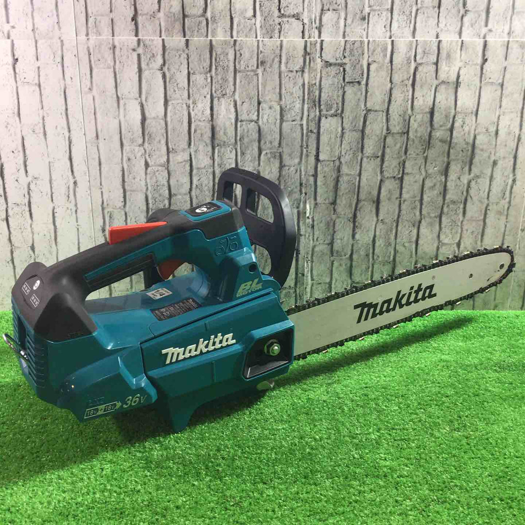 マキタ 充電式チェンソー ガイドバー350mm 青 36V バッテリ充電器別売 MUC356DZF【川口店】