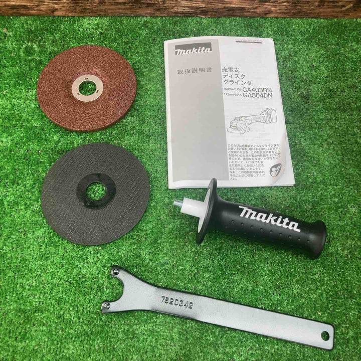 ☆マキタ(makita) 125mmコードレスディスクグラインダ GA504DZN (GA504DN)【川越店】