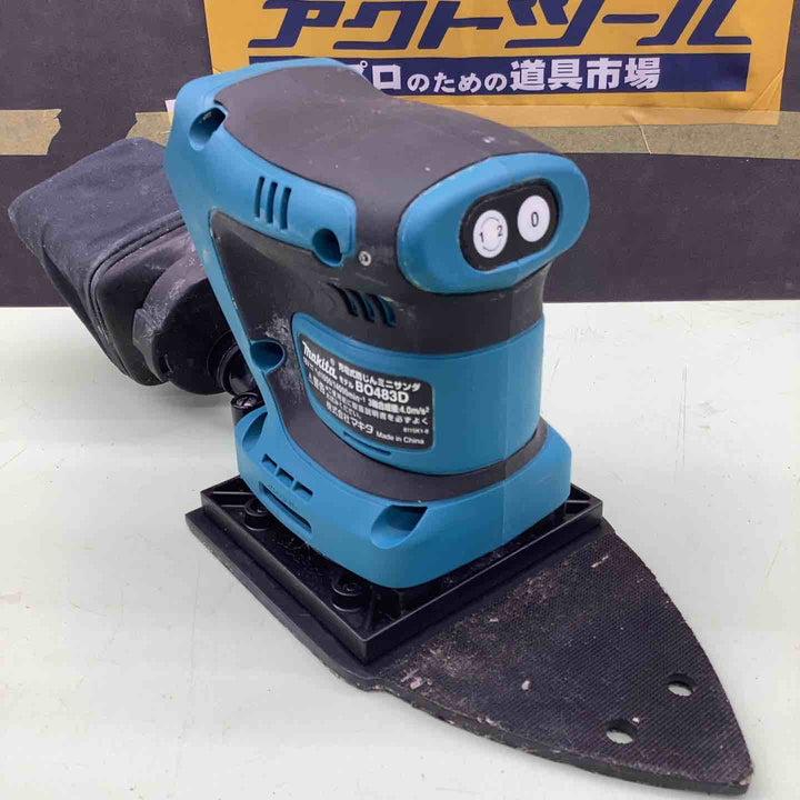 ★マキタ(makita) コードレス防じんミニサンダ BO483DZ【越谷店】