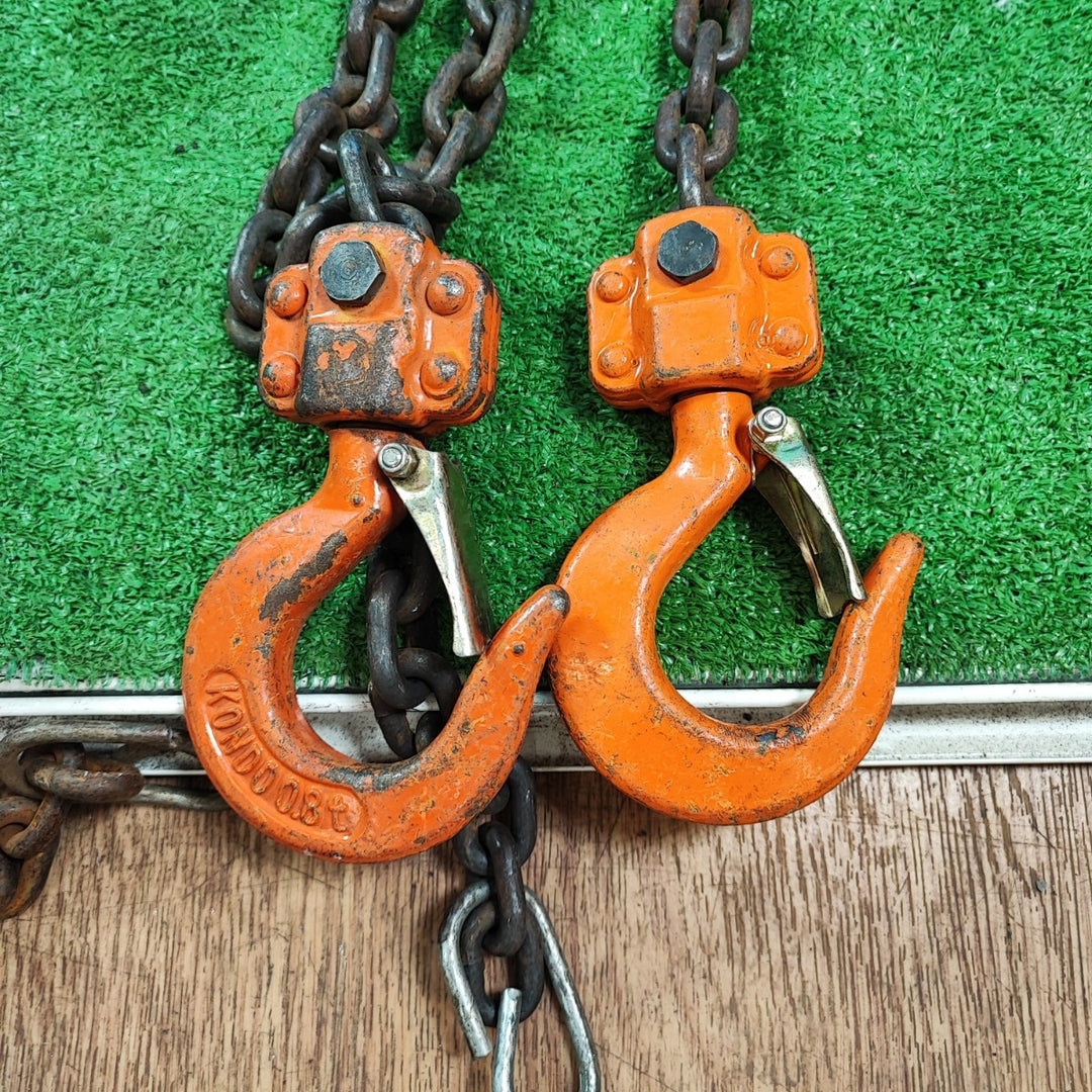 レバーブロック 0.8t げんバリュー　ベストレバー（レバーホイスト） 6個セット【岩槻店】