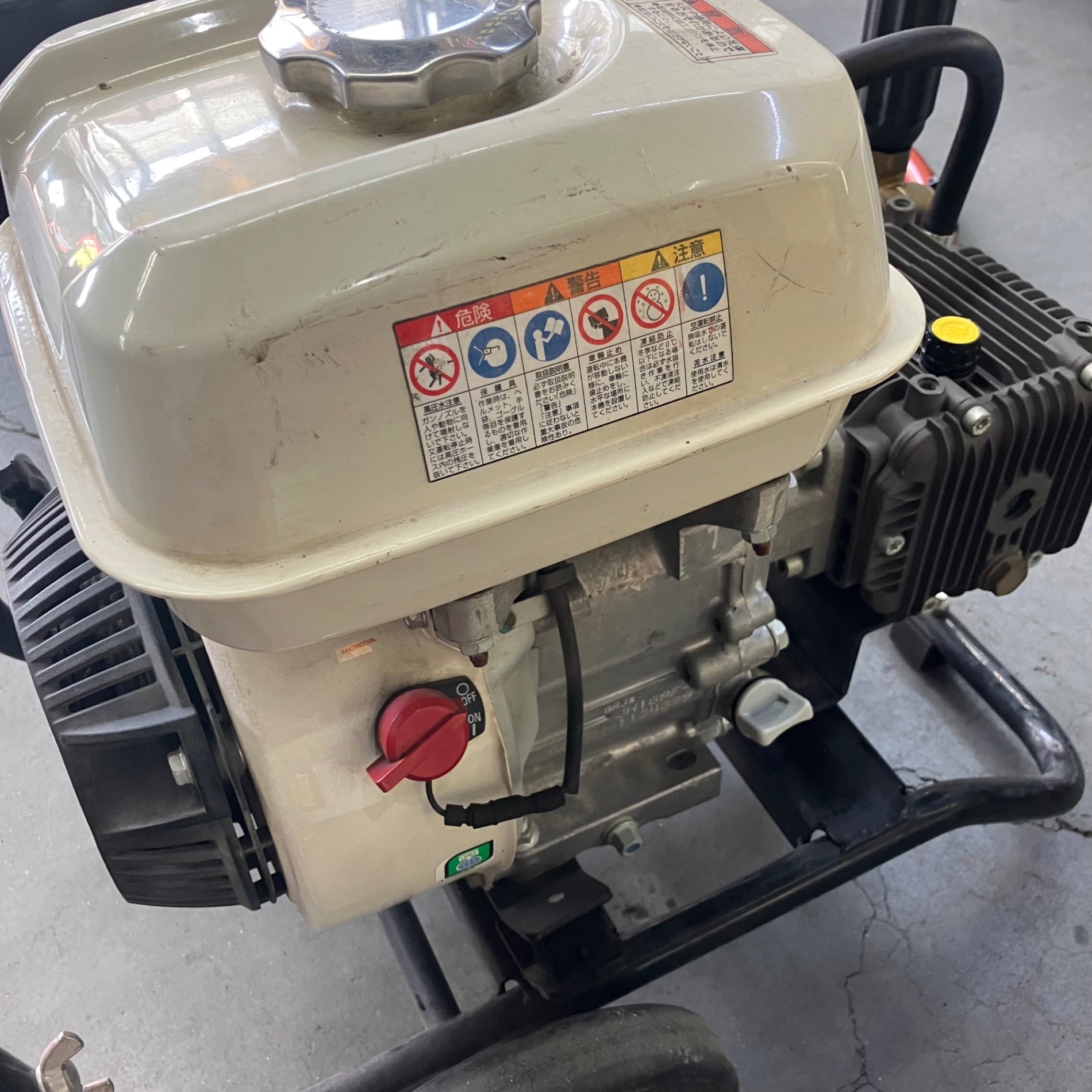 エンジン高圧洗浄機★ワグナーWZ13-150EXⅡ★フルセット即使用可能★完動品 キャンペーン中！日本ワグナー エンジン式高圧洗浄機 防音型