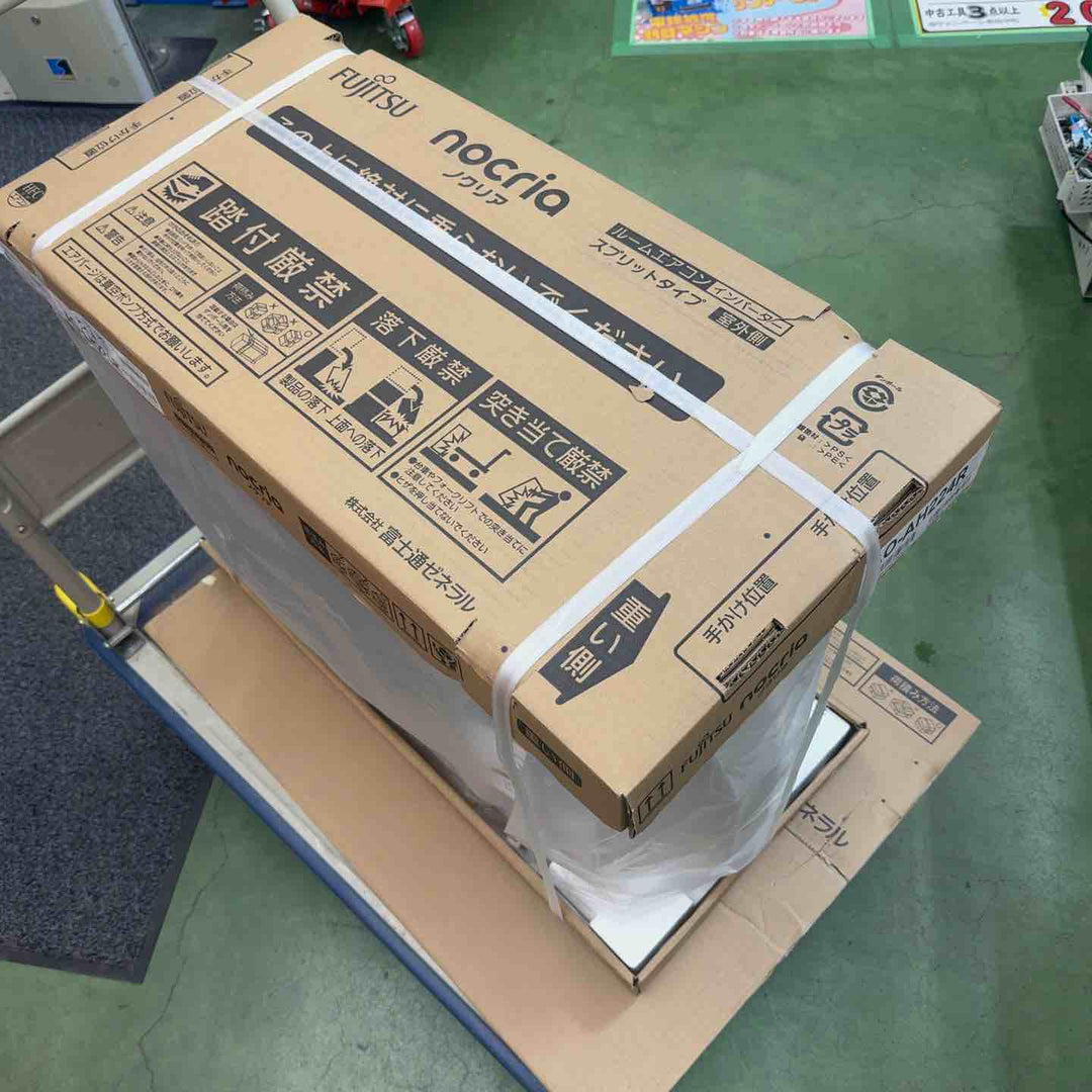 【店頭受取り限定・未使用】 富士通 ルームエアコン ノクリア 6畳用 室内機 AS-RH224R 室外機 OAS-RH224R 2024年モデル 【桶川店】