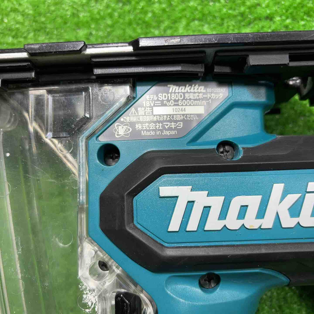 ★マキタ(makita) コードレスボードカッタ 18V SD180DRGX【川口店】