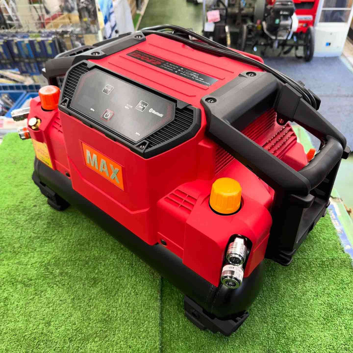 【未使用】 マックス MAX 高圧 常圧 兼用 エアコンプレッサー AK-HL1310E2 レッド 【桶川店】