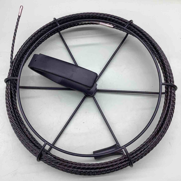 DENSAN 呼腺リール付セット BX-4015J-RL ジェフコム 15m　ブラックスリムラインスリムヘッド リール付きセット腰 素早い 繰り出し 携帯 らくらく 【越谷店】