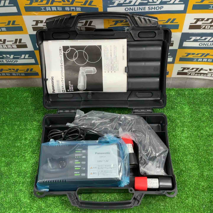 ◇パナソニック(Panasonic) コードレススティックインパクトドライバー EZ7521LA2ST1B【草加店】