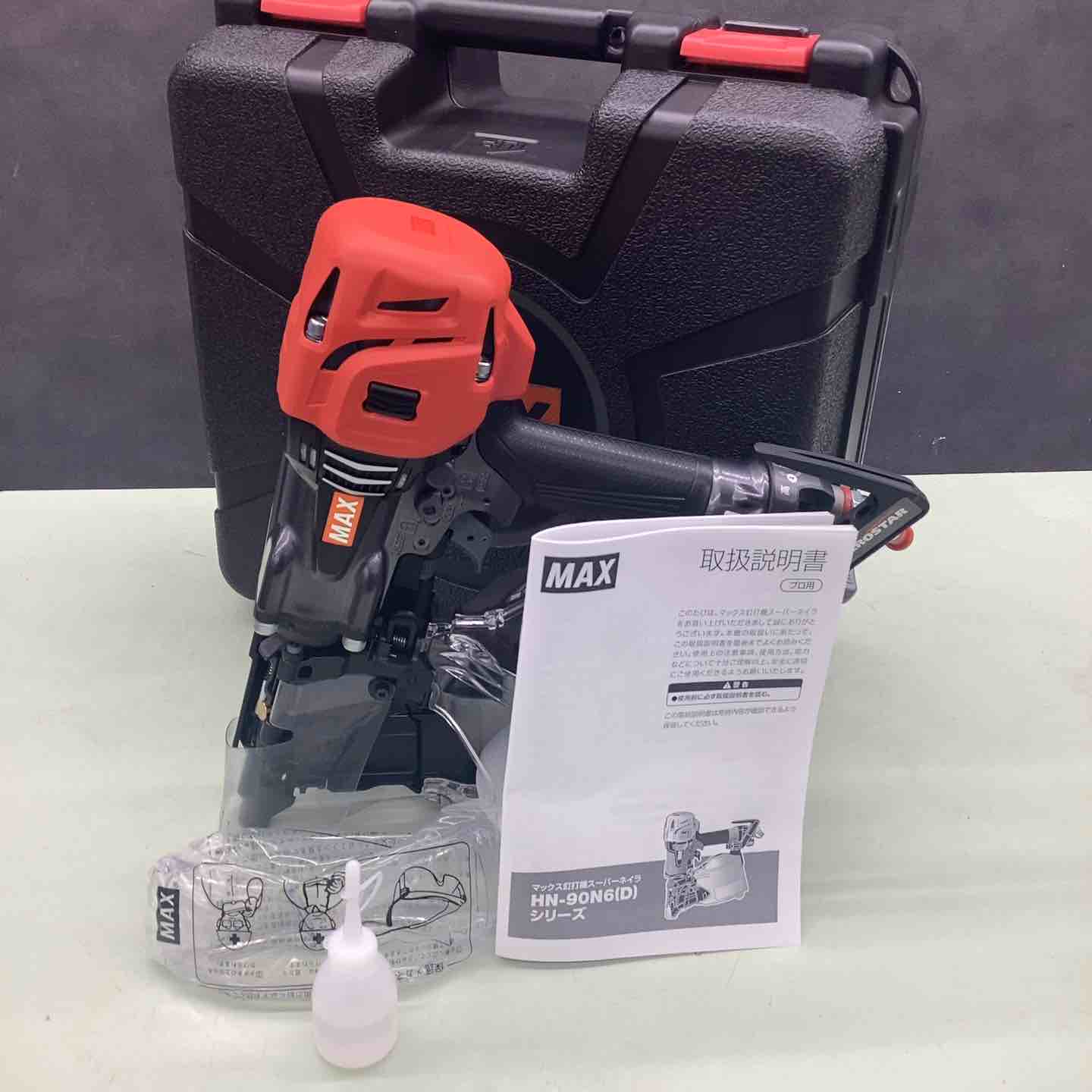 ★マックス(MAX) 高圧エア釘打ち機 HN-90N6(D)-G【越谷店】 ☆マックス(MAX) 高圧エア釘打ち機 HN-90N6(D)-G【越谷店】 – アクト