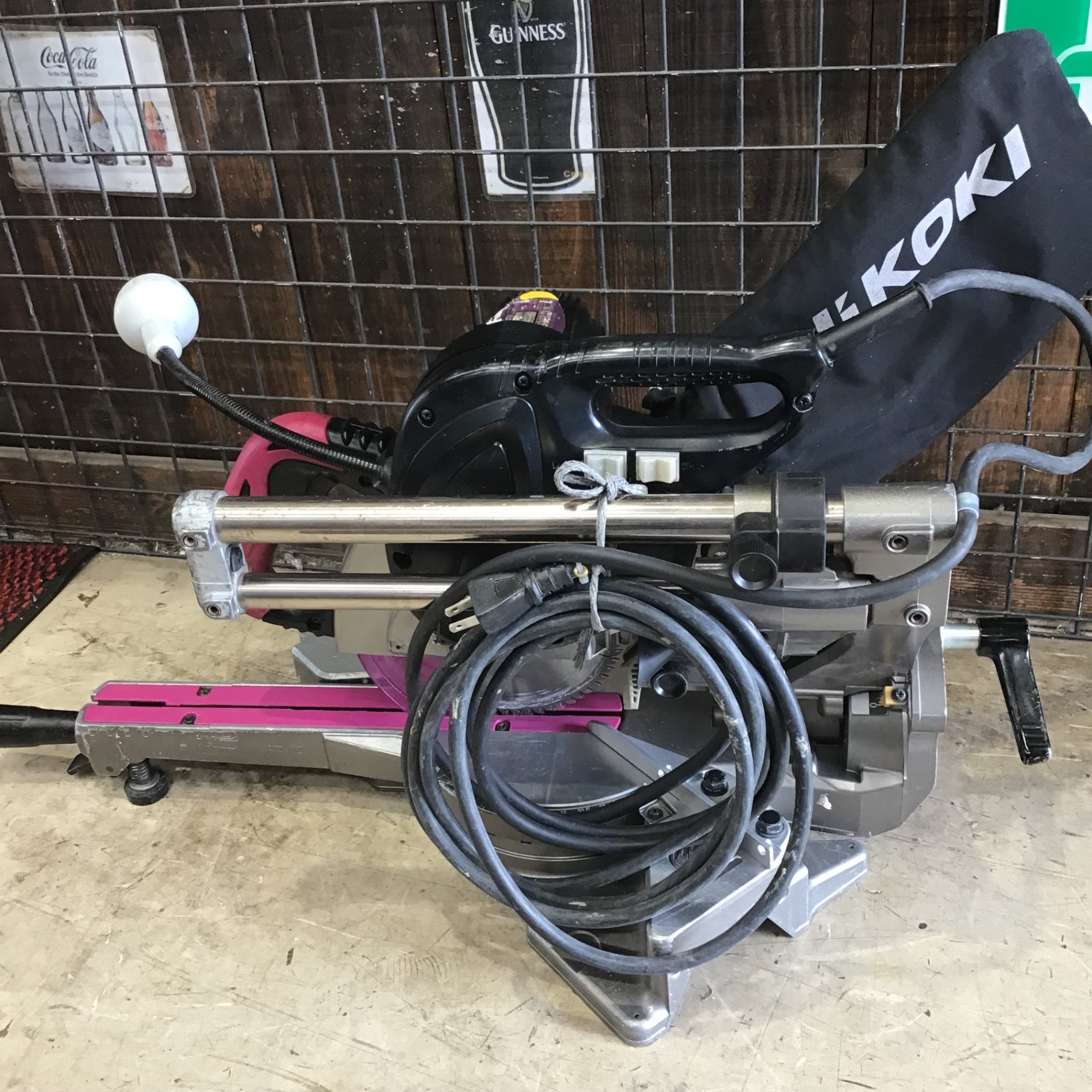 ☆ハイコーキ(HIKOKI ※旧:日立工機) 卓上スライド丸のこ C6RSHC【町田
