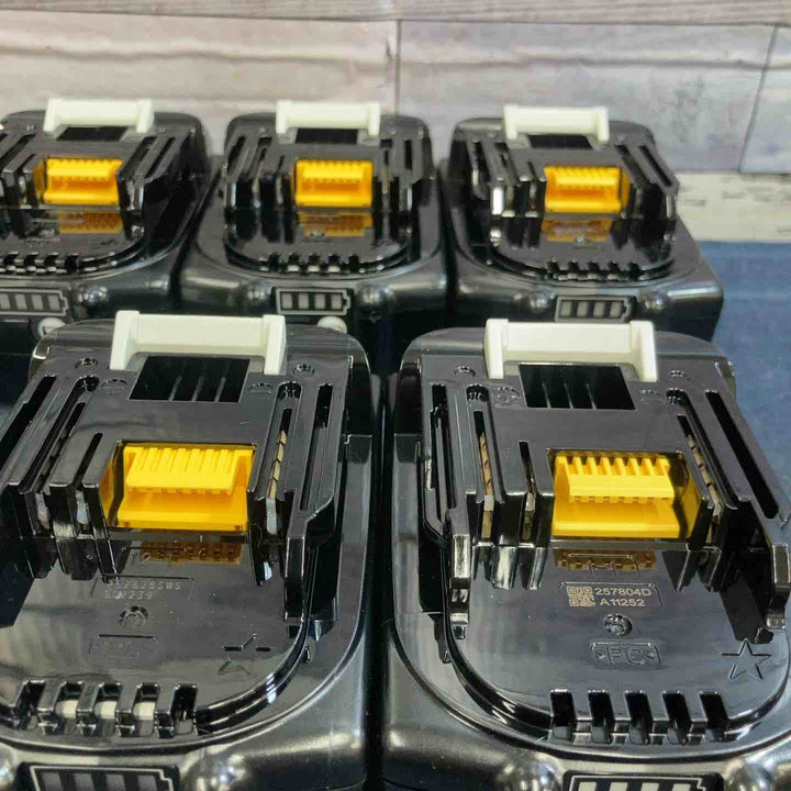 【未使用品】6個セット まとめ売り マキタ リチウムイオンバッテリー 18V 6.0Ah BL1860B【八潮店】