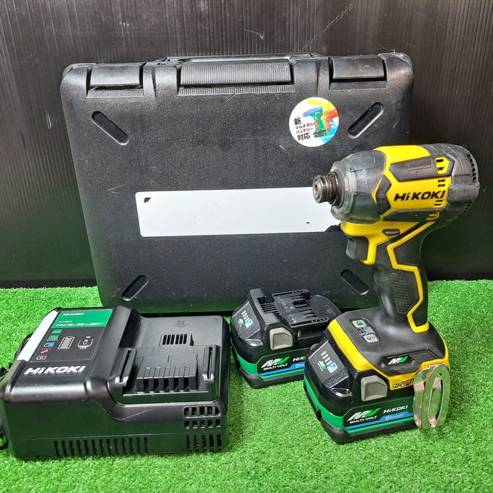 ハイコーキ(HIKOKI ※旧:日立工機) コードレスインパクトドライバー WH36DC(2XPSZ)(DY)【岩槻店】