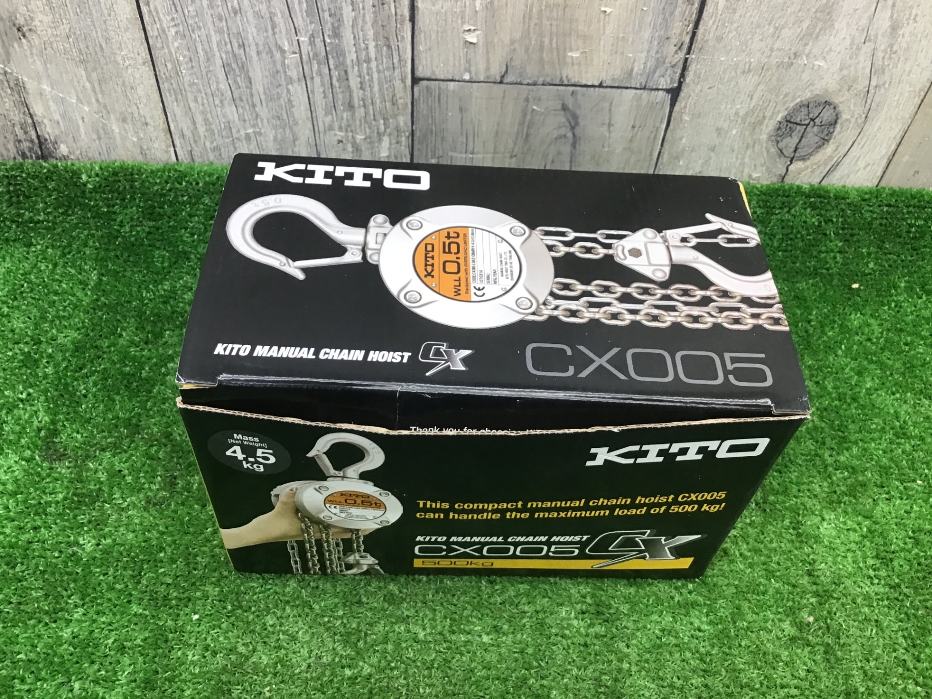 ☆KITO(キトー) チェーンブロック CX005 (CX1A)【富山店】○吊